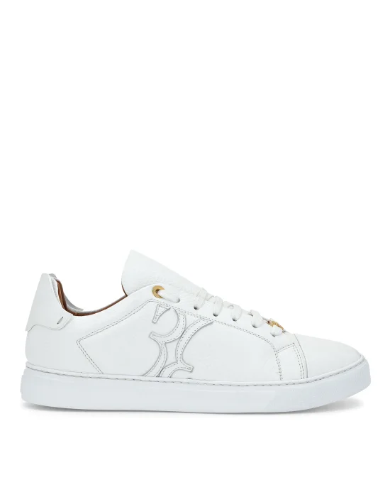 Leather Lo-Top Sneakers