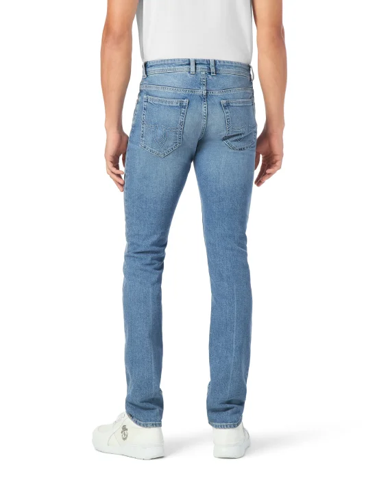 Super Straight Cut Denim Trousers