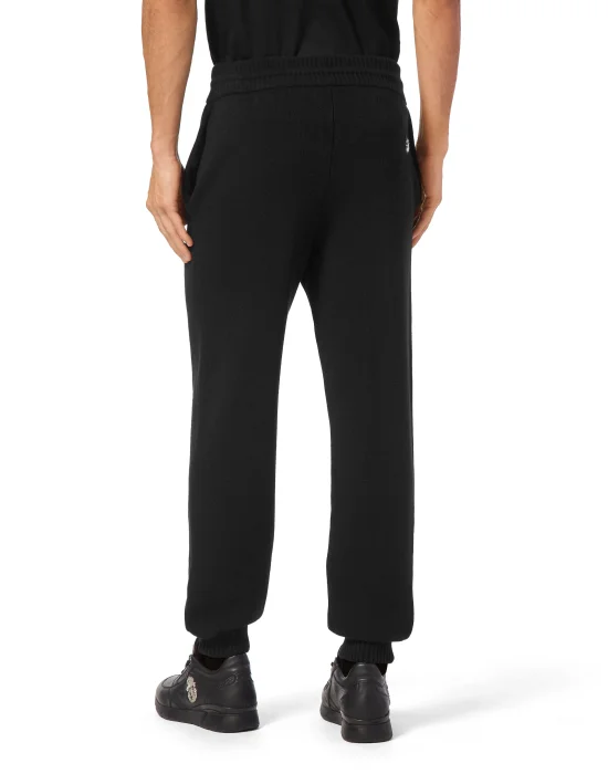 Wool Knit Jogging Trousers