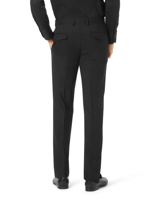 Wool Slim Chinos