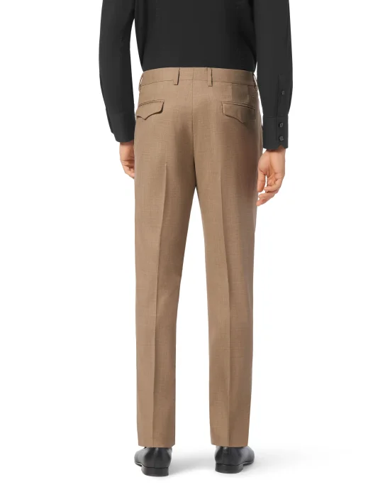 Wool Slim Chinos