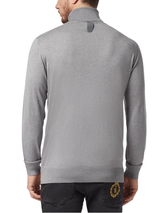 Turtle Neck LS Crest