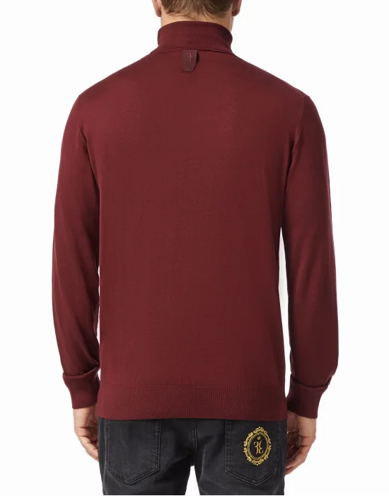 Turtle Neck LS Crest