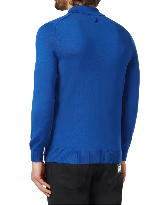 Pullover zip mock Crest