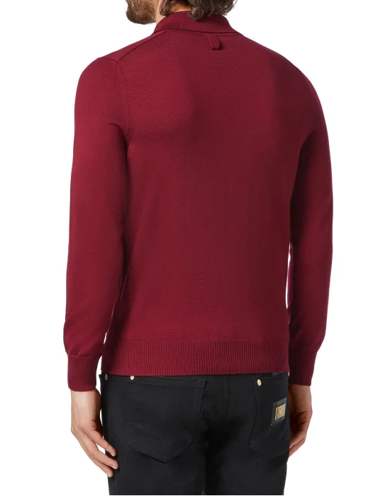 Pullover zip mock Crest