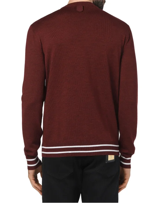 Pullover Round Neck LS Statement