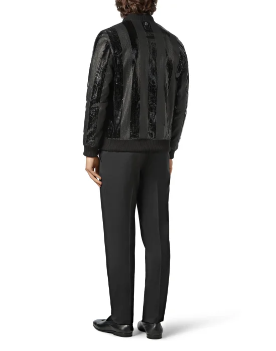 Leather Bomber Luxury