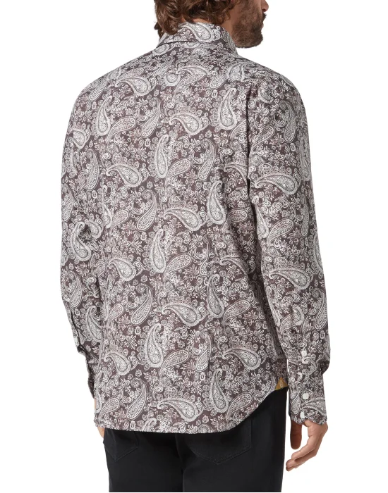Shirt Gold Cut LS Flavio/Watch Paisley
