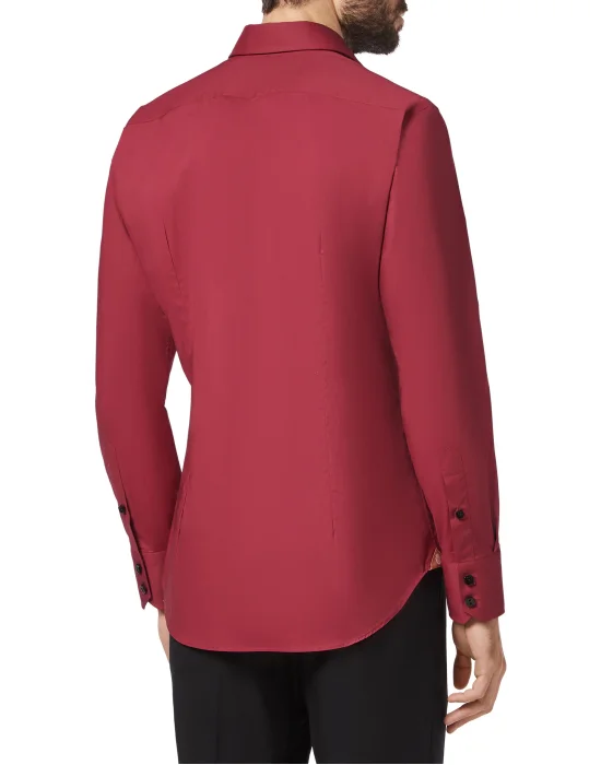 Shirt Silver Cut LS/Milano Crest