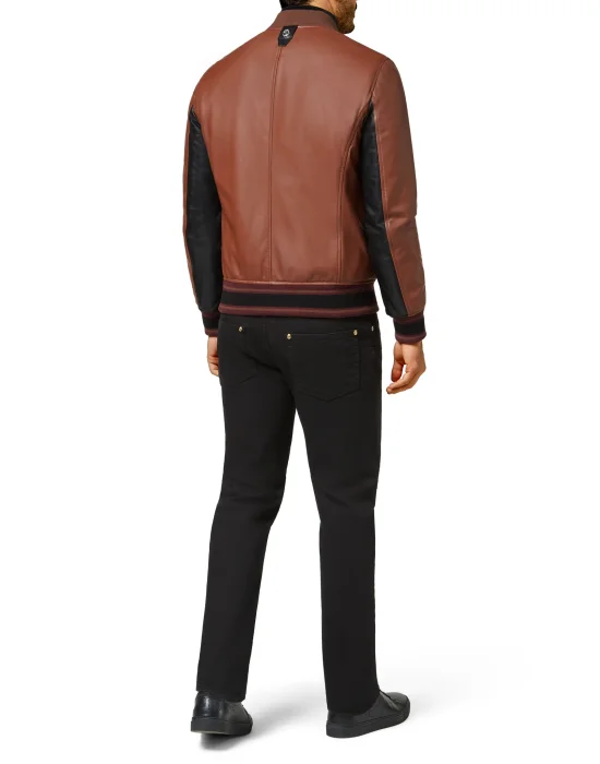 Leather Bomber Crest