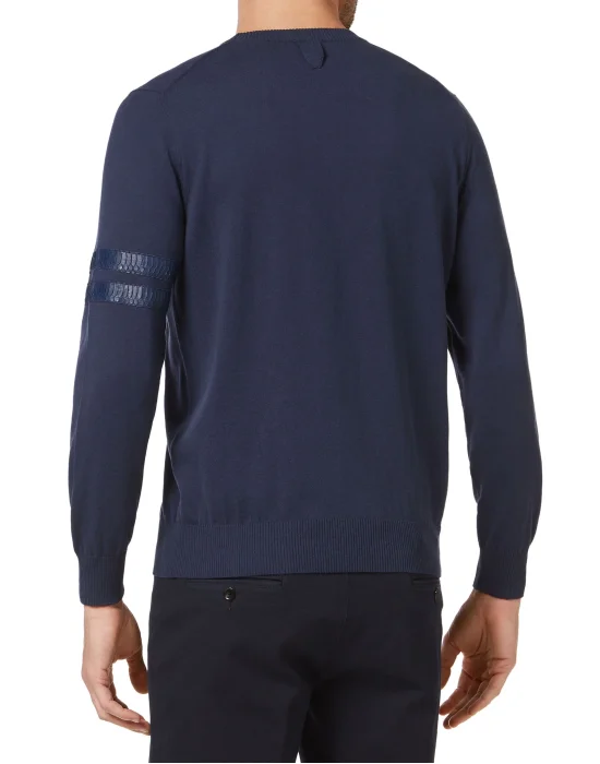 Knit Pullover Round Neck LS