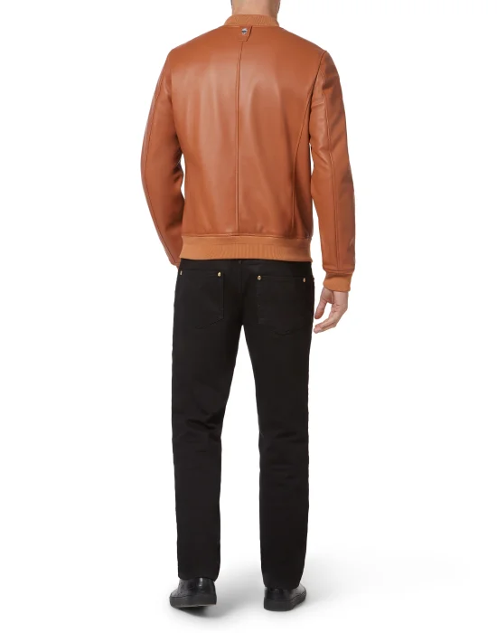 Leather Bomber