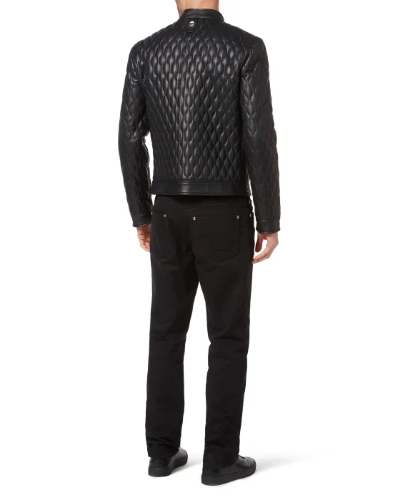 Quilted Leather Jacket
