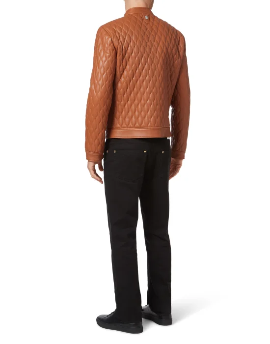 Quilted Leather Jacket