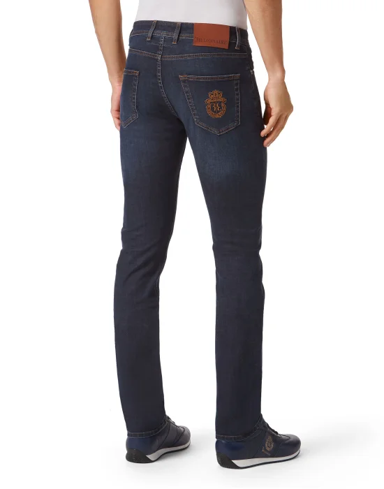 Denim Trousers Super Straight Cut Fit