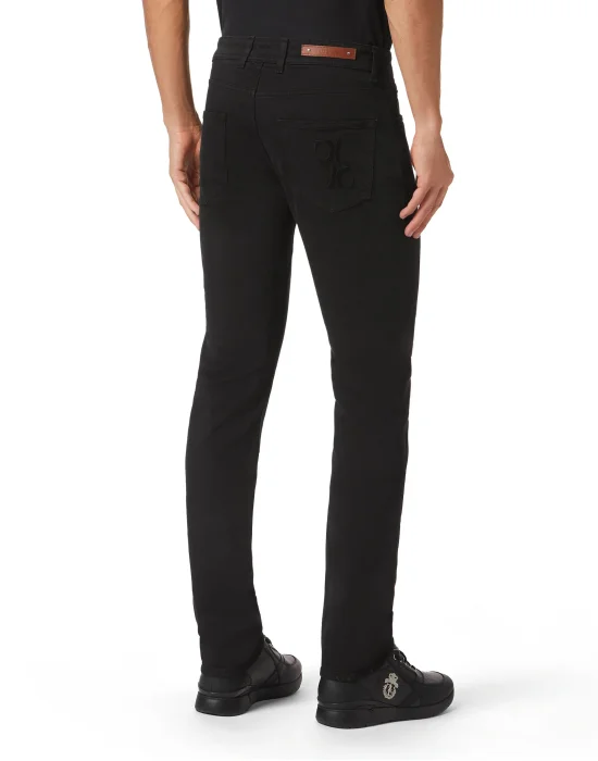 Denim Trousers Super Straight Cut Fit