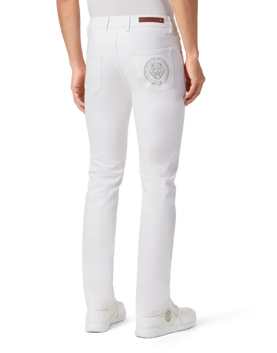 Denim Trousers Super Straight Cut Fit