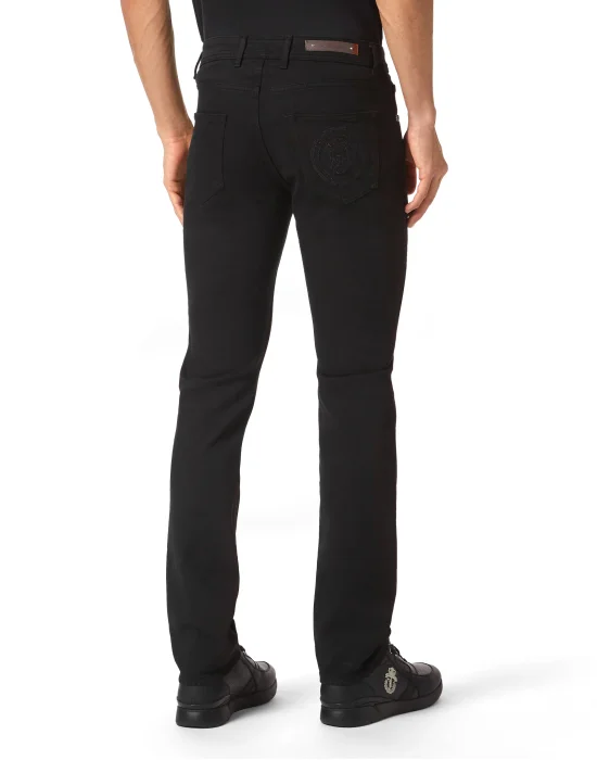 Denim Trousers Super Straight Cut Fit