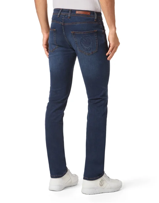 Denim Trousers Super Straight Cut Fit