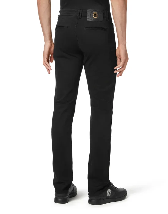 Denim Trousers Chino Fit
