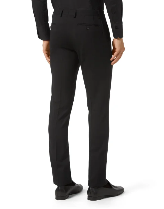 Light Wool Long Trousers