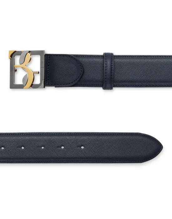 Saffiano Leather Belt