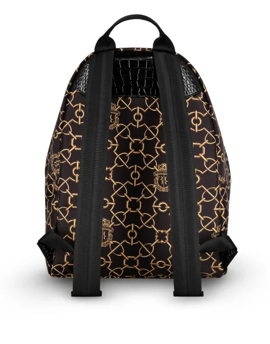 Crocco Printed Nylon Backpack