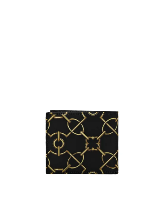 Crocco Printed Nylon French Wallet