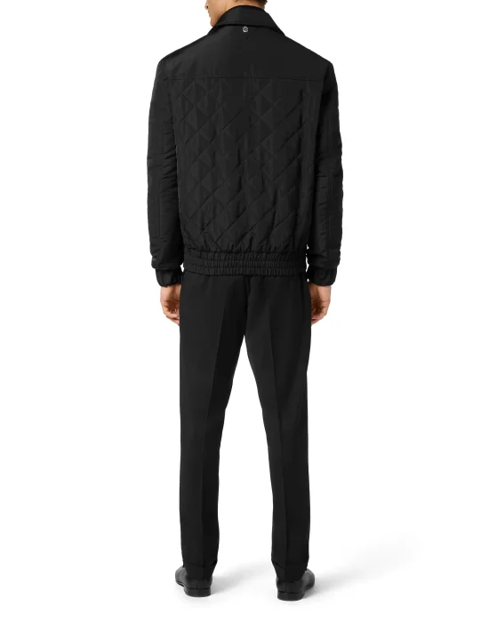 Nylon Quilted Jacket