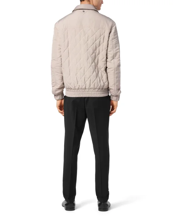 Nylon Quilted Jacket