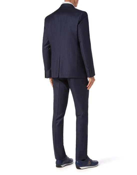 Wool Blazer Platinum Cut