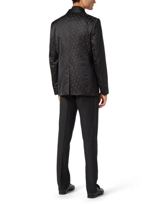 Jacquard/Silk Blazer