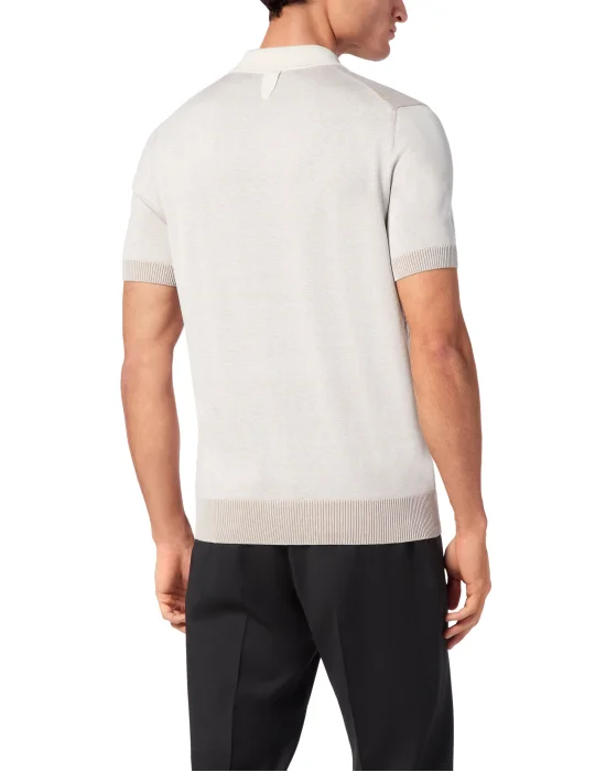 Silk Polo Shirt SS