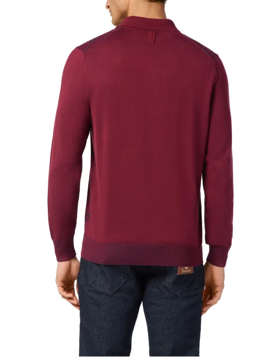 Silk Polo Shirt LS