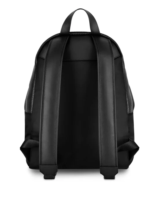 Backpack Nylon + Waved Leather