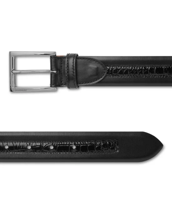 Leather Belt Crocco