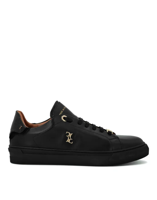 Nappa Leather Lo-Top Sneakers Crocco